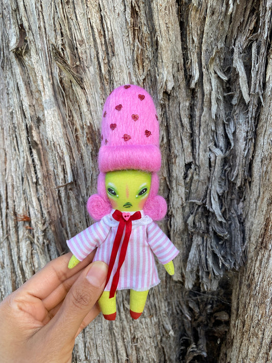 Small Hearts Alien Doll #4