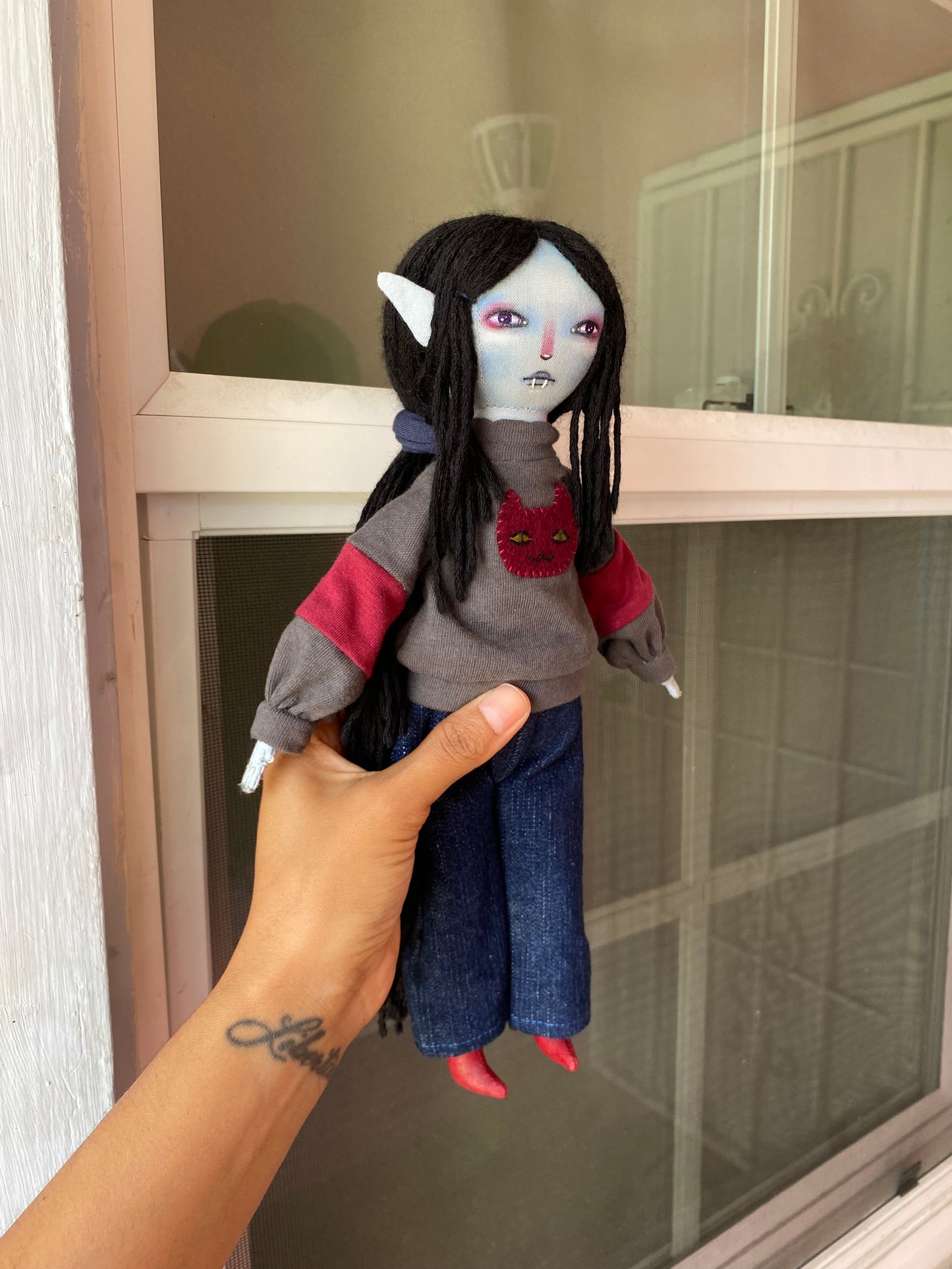 Handmade Marceline Inspired Doll