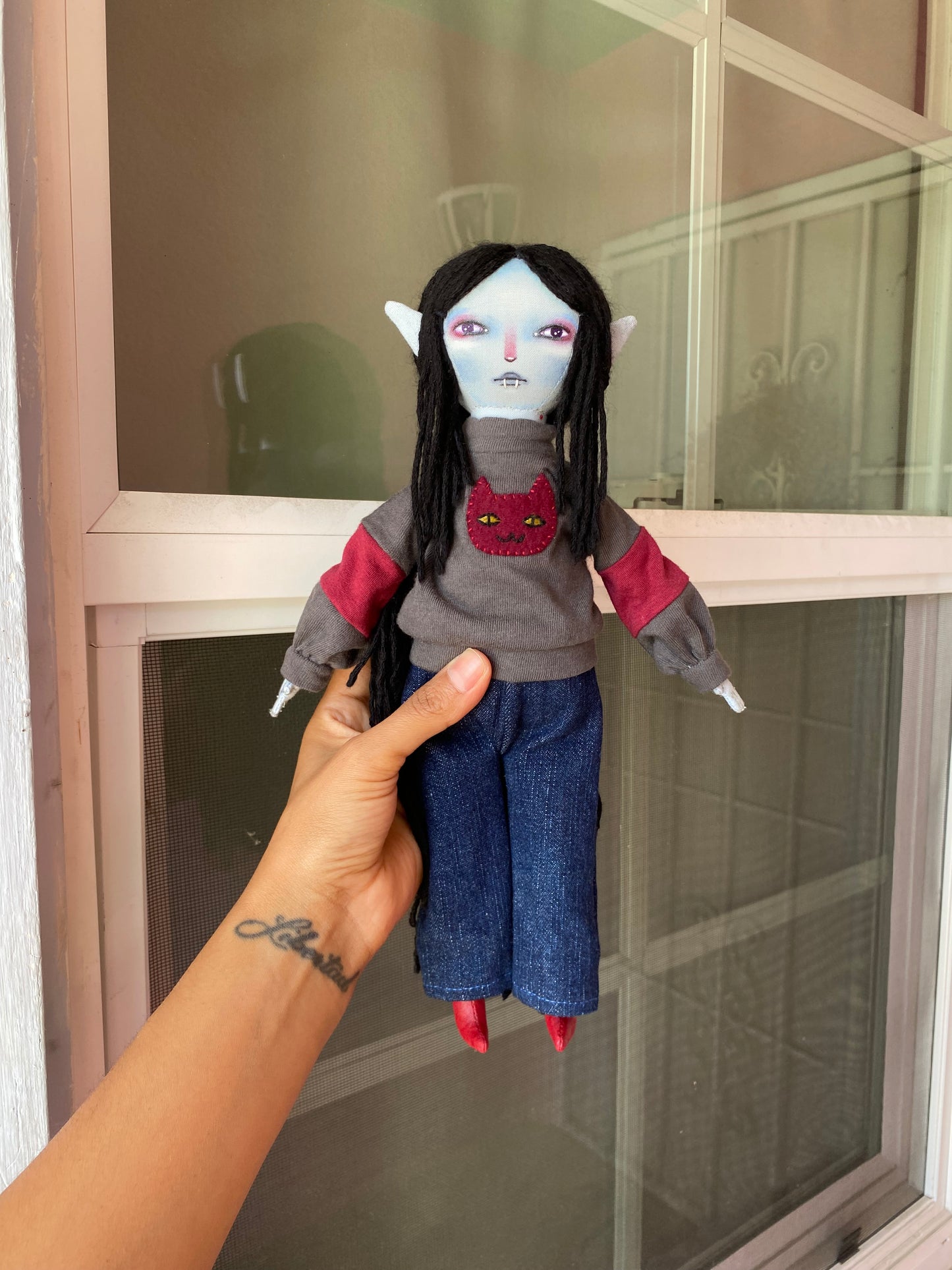 Handmade Marceline Inspired Doll