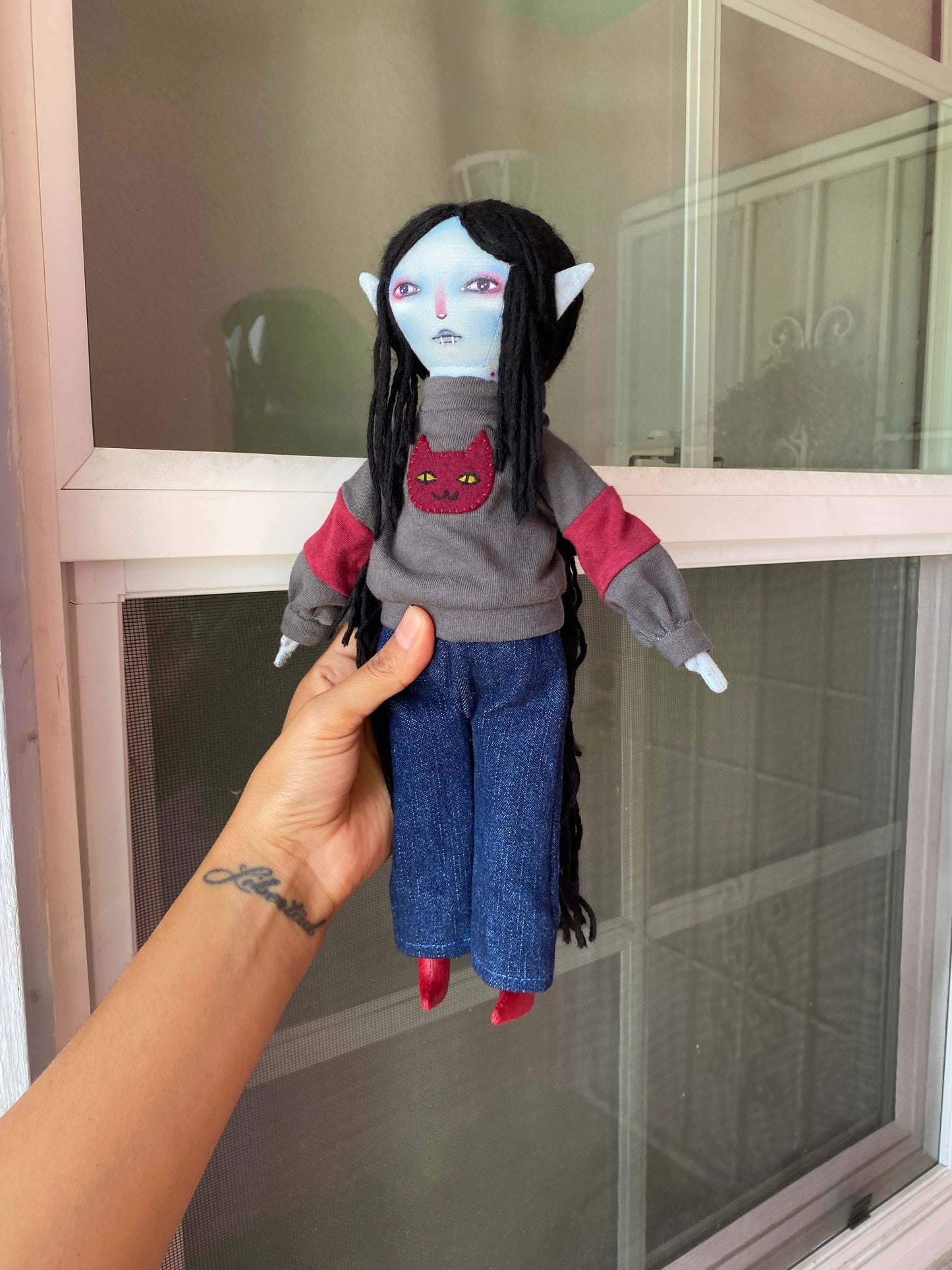 Handmade Marceline Inspired Doll