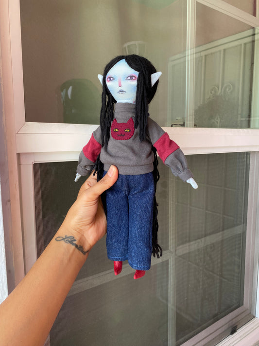 Handmade Marceline Inspired Doll